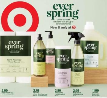 Target Introduces Eco-Friendly Household Essentials Brand Everspring