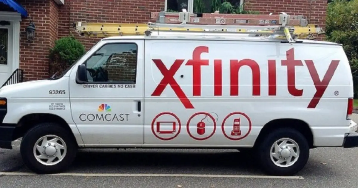 Xfinity Comcast Truck