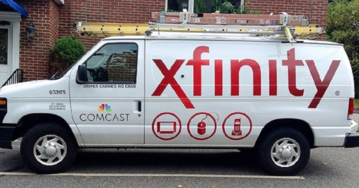 Xfinity Comcast 트럭