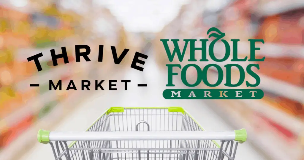 Thrive Market vs. Whole Foods Price Comparison