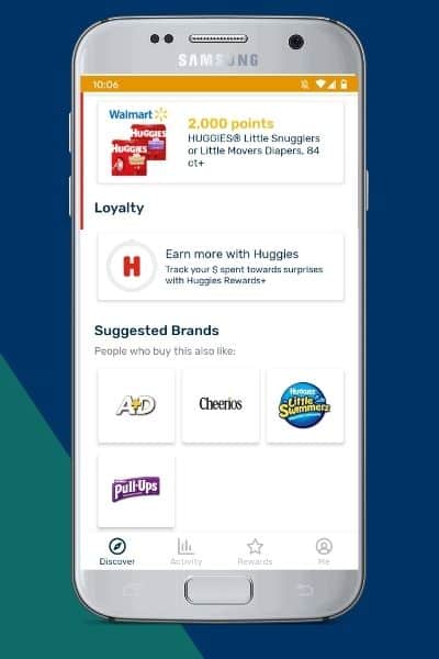 Earn more with Huggies under Loyalty section of the Huggies page