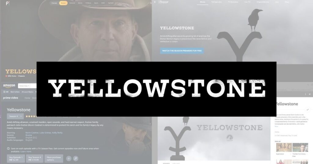 How to Watch Yellowstone Without Cable