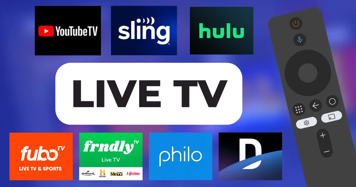 Best Live TV Streaming Services 2023